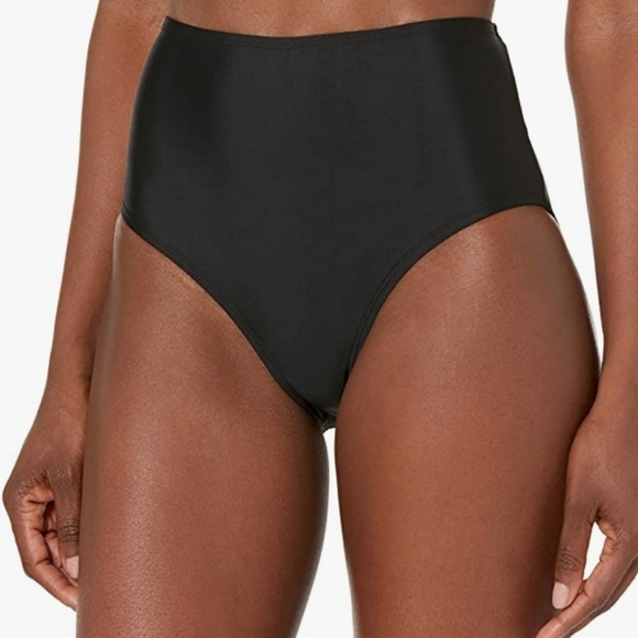 Catalina Other - Catalina High-Waisted Bikini Bottoms in Black Size 2X #